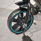 Детский трехколесный велосипед "Циклоп". Черно-бирюзовый., фото 4