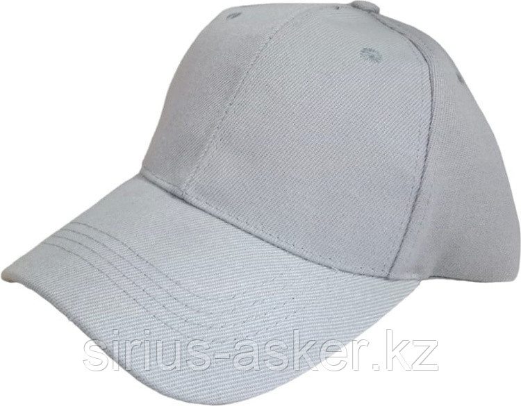 Бейсболка универсальная серая, фото 1