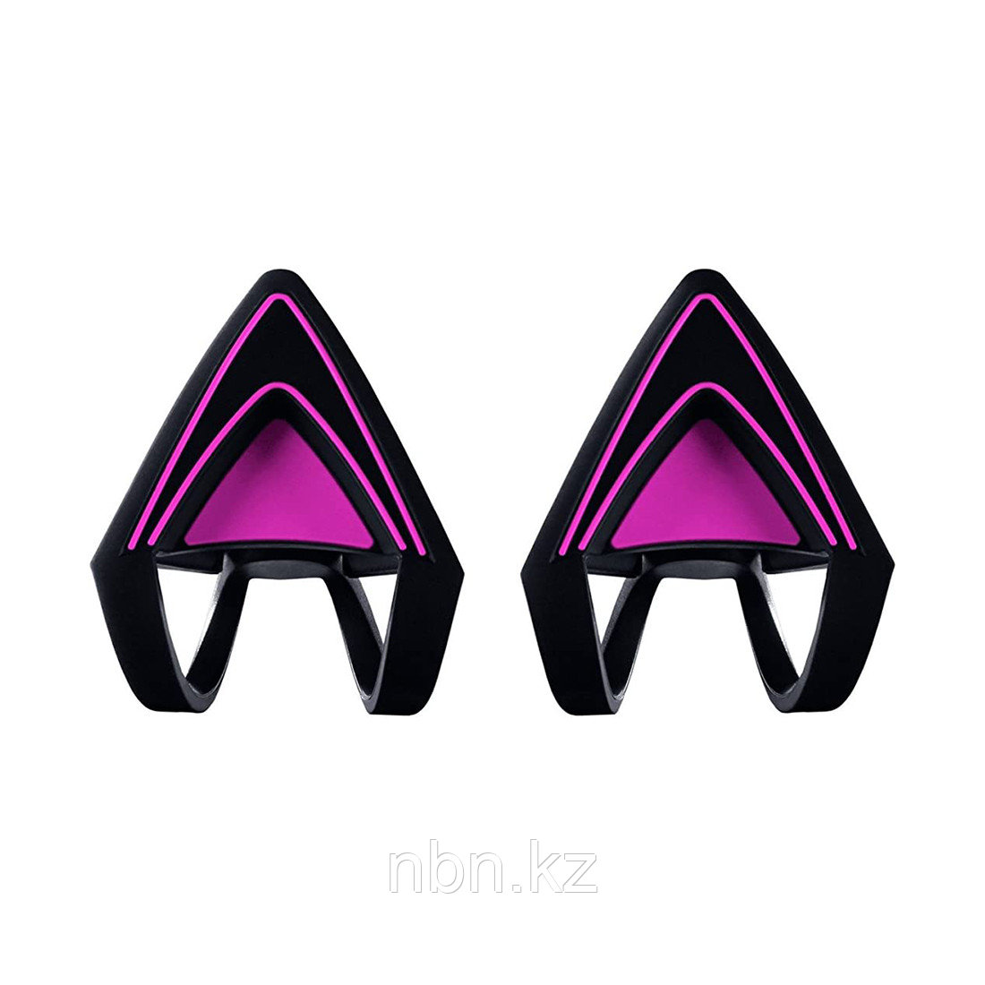 Накладные кошачьи ушки на гарнитуру Razer Kitty Ears for Kraken - Neon Purple - фото 1 - id-p109247629