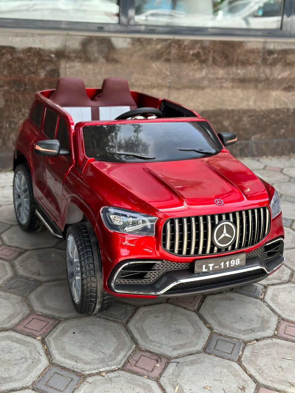 Детская электро машинка Mercedes Benz 4 WD красный - фото 2 - id-p109248359