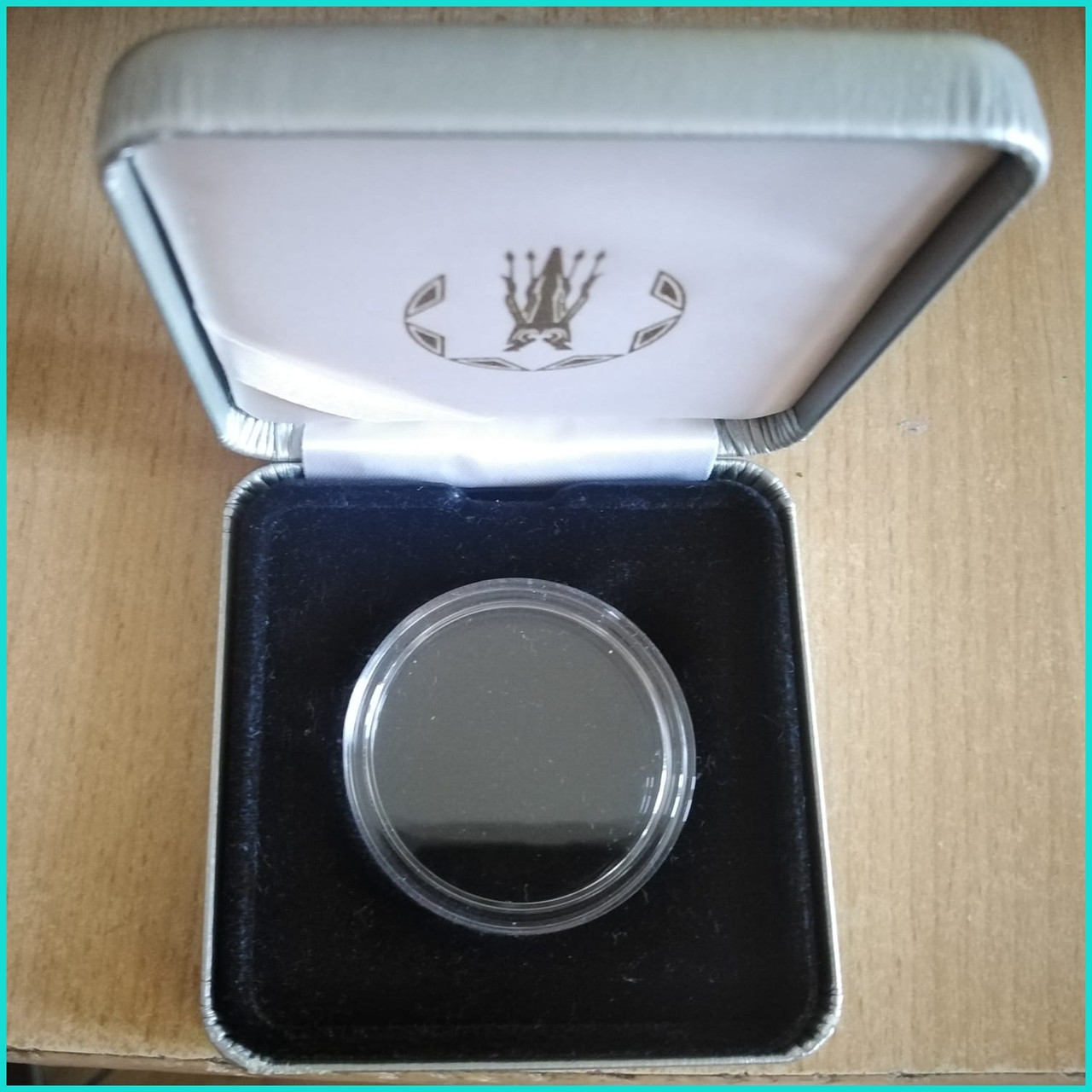 Коробка (Футляр) для монеты в капсуле диаметром 44 мм (Silver) - фото 4 - id-p109248432