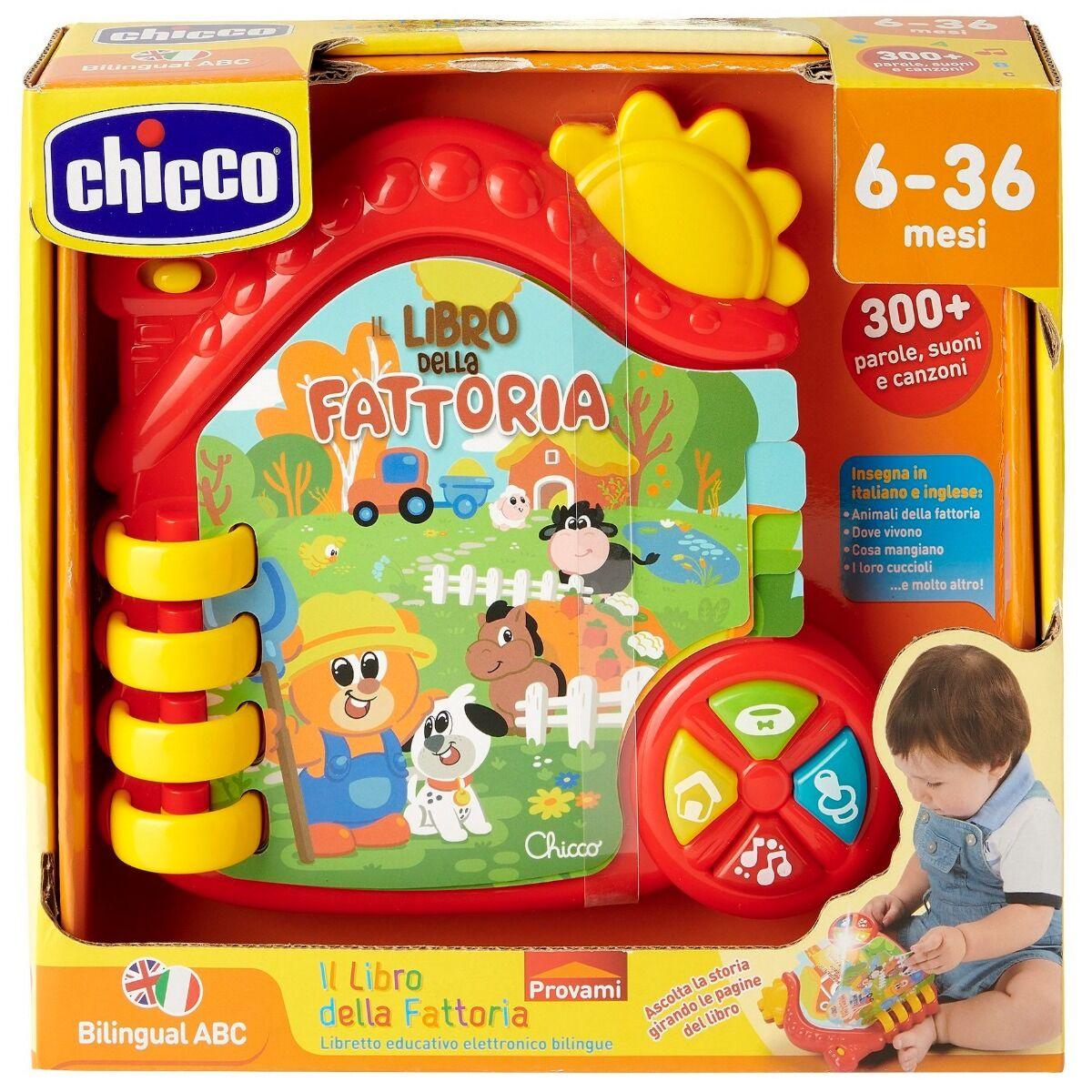 Игрушка-книжка Ферма ABC рус/англ 6м+ (Chicco, Италия) - фото 1 - id-p109248499