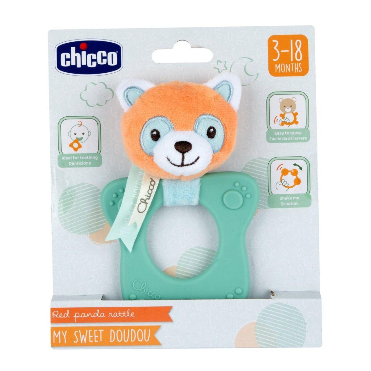 Chicco: Игрушка-погремушка "Красная панда" 0м+ (Chicco, Италия) - фото 2 - id-p109248503