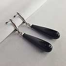 Серьги из серебра имитация жемчуга Красная Пресня 3367516а, фото 2