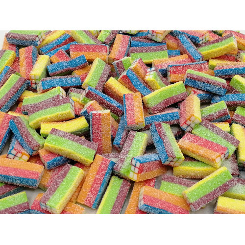 DAMEL Мармелад HALAL "Блоки 6-ти цветные в сахаре" 1кг /DAMEL Испания ...