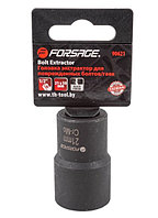 (F-90621) Головка-экстрактор для поврежденных болтов/гаек 21ммх50мм, 1/2", на пластиковом держателе