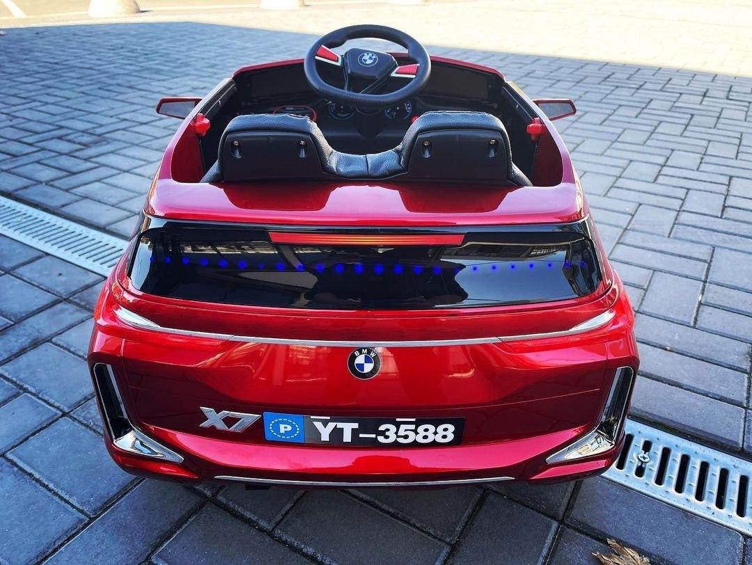 Детская электрическая машинка BMW X7 черный - фото 6 - id-p109255581