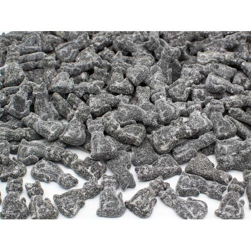 Мармелад "Кошка лакричная в сахаре" 1кг /DAMEL Испания/HALAL