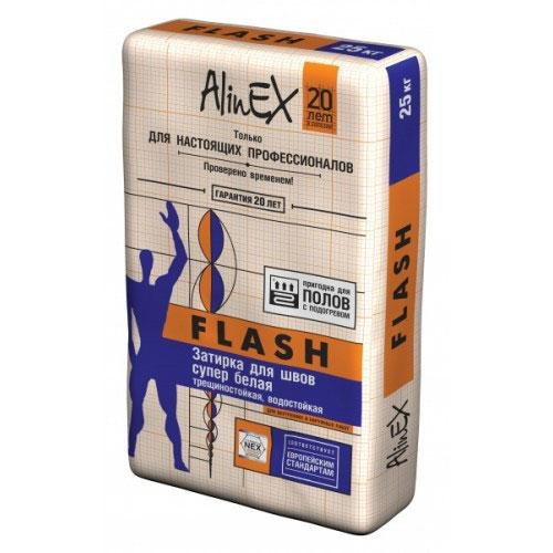 Цементная затирка для швов AlinEX «FLASH», 25 кг - фото 1 - id-p109269521