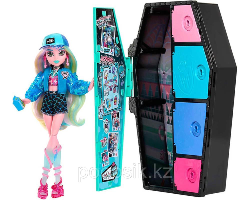 Кукла Monster High Лагуна Блю с шкафчиком