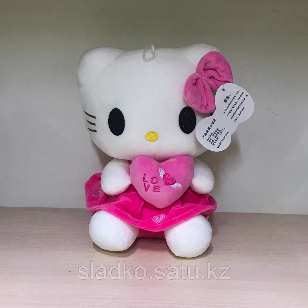 Игрушка мягкая Хеллоу Китти Hello Kitty 25 см розовая - фото 3 - id-p109270654