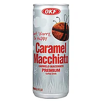 Напиток КОФЕ OKF Карамель Макиато 240 мл / КОРЕЯ (24 шт в упаковке)