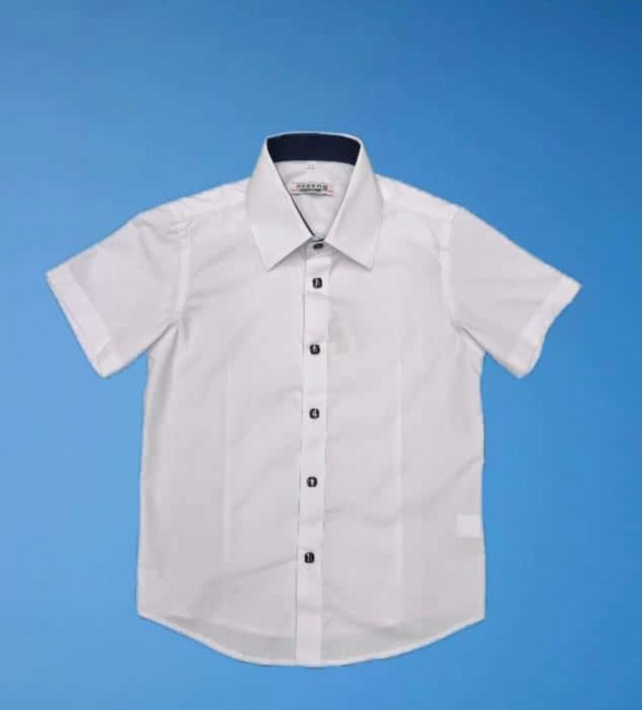 Белые рубашки RODENG на кнопках Школа 6-9