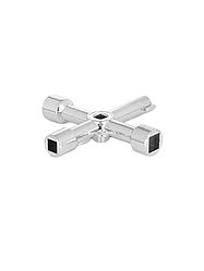 Ключ для электрошкафов с 5 рабочими профилями и битой Vira