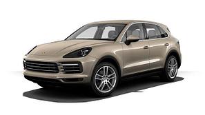 Накладки на пороги и на задний бампер Porsche Cayenne