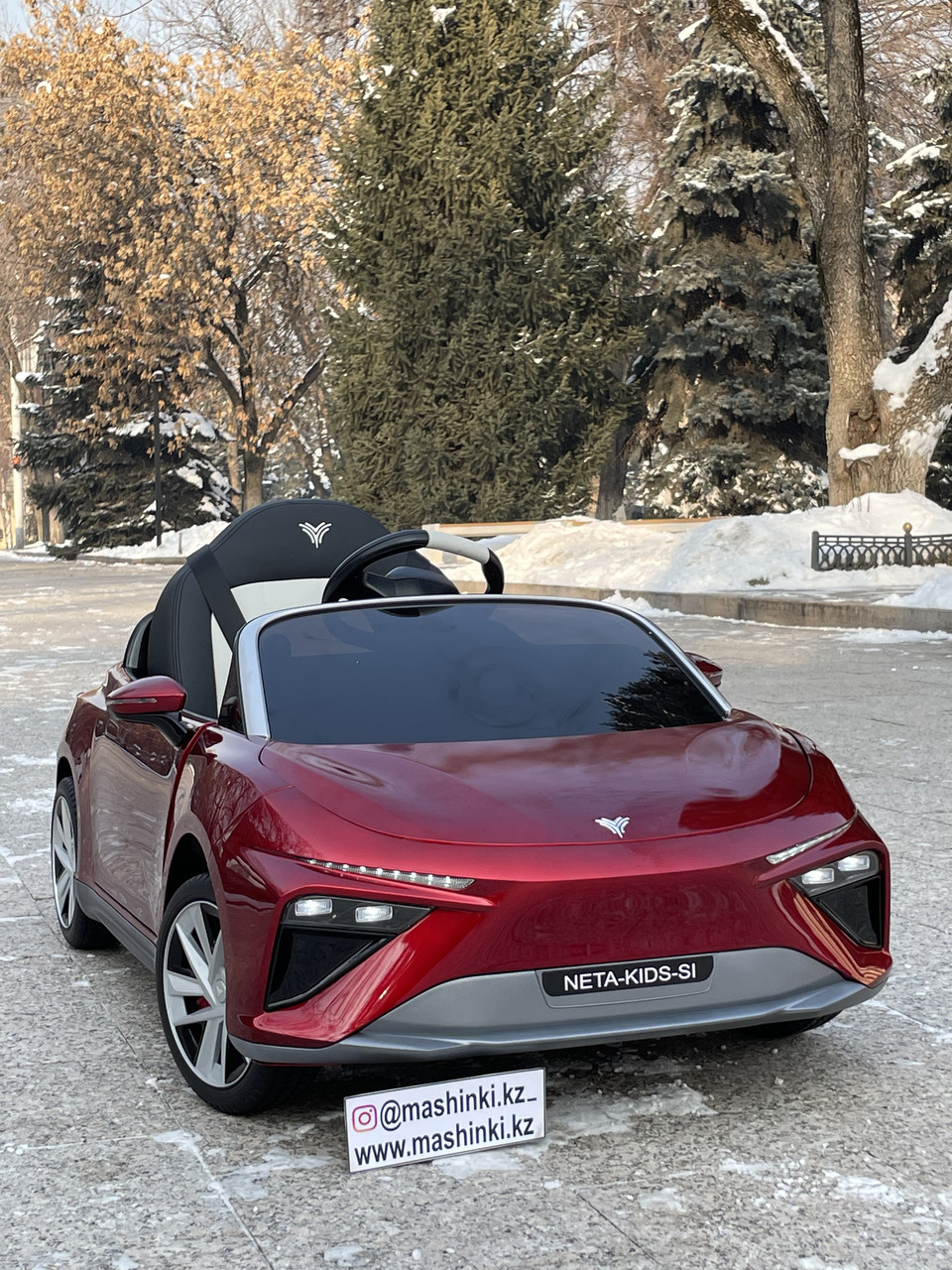 Детский электромобиль на пульте управления Tesla доставка КЗ - фото 1 - id-p109279049