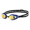 Очки для плавания зеркальные Arena Air-speed Mirror cooper blue, фото 4