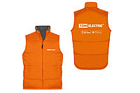 Жилет утеплённый оранжевый (XXL) TDM