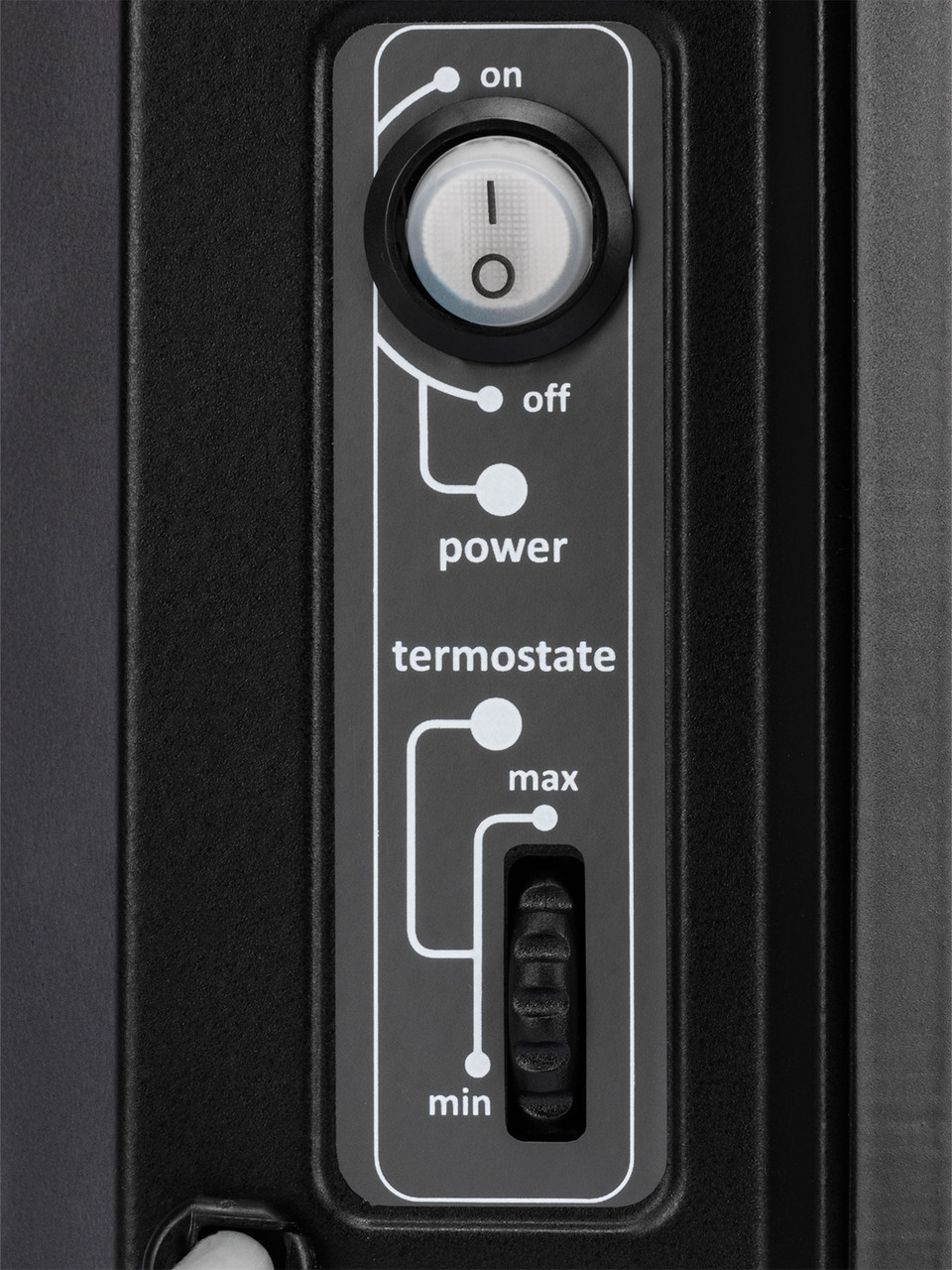 Конвектор электрический ЭК-2000С, 2000 Вт, термостат, СТИЧ, черный, TDM - фото 6 - id-p109278801