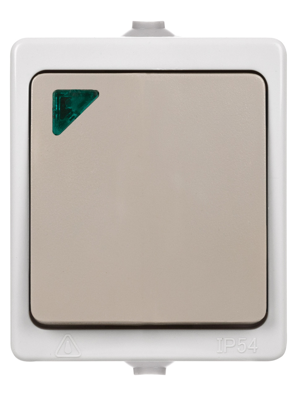 Выключатель 1-кл. с подсветкой открытой установки IP54 10А серый "Вуокса" TDM - фото 4 - id-p109276976