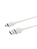 Дата-кабель, ДК 4, USB - micro USB, 1 м, белый, TDM, фото 3