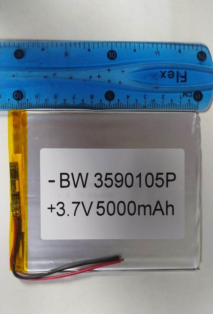 Литий-полимерный аккумулятор BW 3590105 (102X90X3mm) 3,7V 5000 mAh - фото 3 - id-p109279227