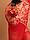 Красный боди-комбинезон с вырезом на груди и кружевом (IMPULSE) (S/XXL), фото 7