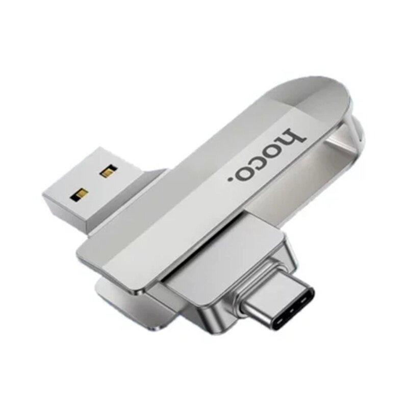 Флешка HOCO UD10 16ГБ 2 в 1, USB+Type-C, USB 3.0 - фото 1 - id-p109280264