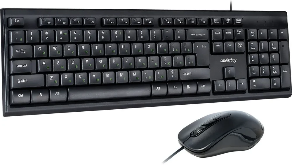 Комплект проводной клавиатура + мышь Smartbuy SBC-114282 - фото 1 - id-p109167206
