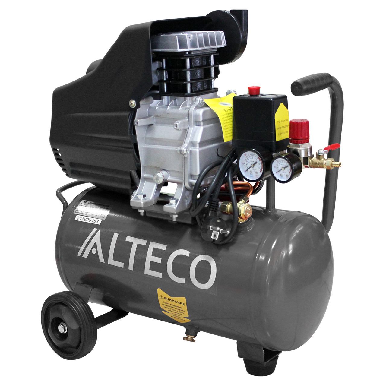 Компрессор ALTECO ACD 20/200 30950 (0,75 кВт; 20 л; 220 л/мин; 8 бар; 220 В, масляный)