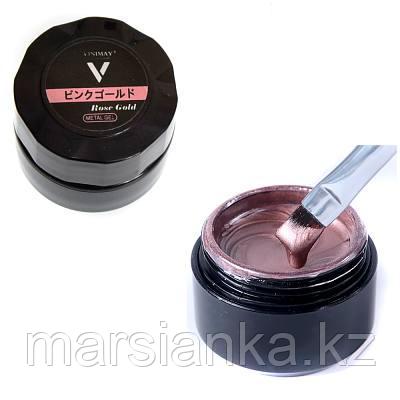 Metallic gel Rose Gold,Vinimay, фото 1