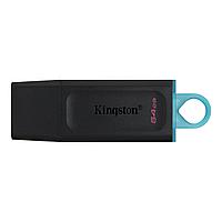 Флэш-накопитель Kingston 64Gb USB3.2 Gen1 Data Traveler Exodia (Black+Teal)