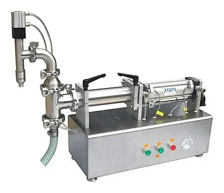 Настольный поршневой дозатор для жидких продуктов LPF-1000T, фото 2