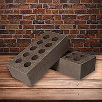 Кирпич облицовочный одинарный пустотелый 250*120*65 мм Шоколад Брюге