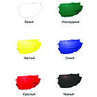 Краски акриловые декоративные Гамма "Хобби", 06 цветов, 20мл, картон. упаковка, фото 6