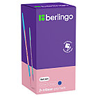 Ручка шариковая Berlingo "Tribase grip haze" синяя, 0,7мм, грип, ассорти, фото 4