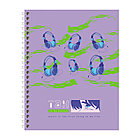 Тетрадь 96л., А5, клетка на гребне BG "Индиго", фото 4