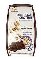 Сташевское Хлопья овсяные без глютена с шоколадом 375 г.