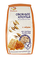 Сташевское Хлопья овсяные без глютена с мёдом 375 г