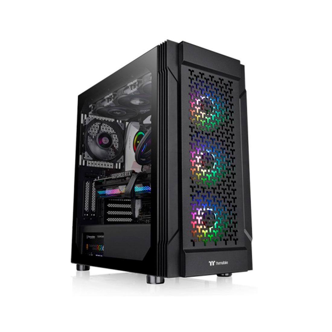 Компьютерный корпус Thermaltake Versa T27 TG ARGB без Б/П 2-009088 CA-1W2-00M1WN-01 - фото 1 - id-p109288589