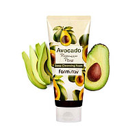 Пенка для сухой кожи-FARM STAY Avocado Deep cleansing foam