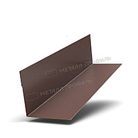 Металл Профиль Планка угла внутреннего 75х75х3000 (VikingMP-01-8017-0.45)