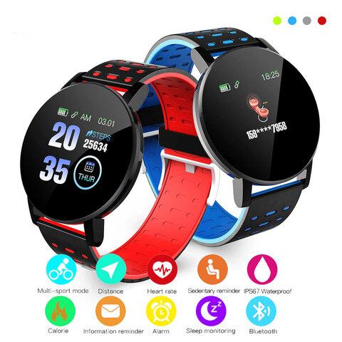 Умные часы-фитнес браслет FitPro MAX 119+ {Bluetooth, Android, iOS, IP67, датчик пульса и давления} - фото 2 - id-p109289642