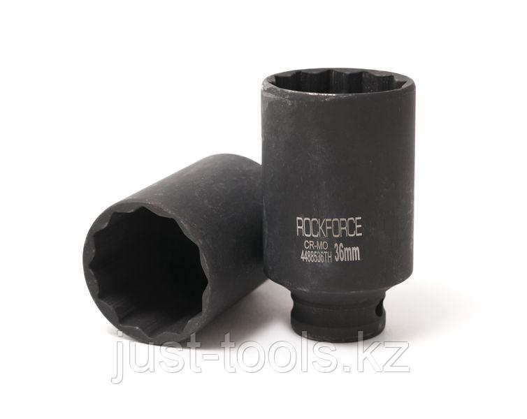 ROCKFORCE Головка ударная глубокая тонкостенная 36мм (12гр.),1/2" ROCKFORCE RF-4488536TH 259 - фото 1 - id-p109289648