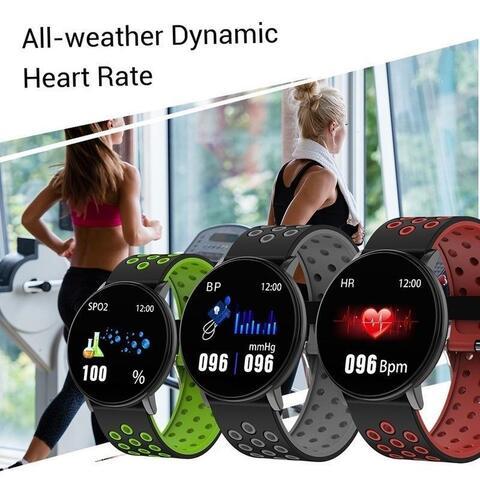 Умные часы-фитнес браслет FitPro MAX 119+ {Bluetooth, Android, iOS, IP67, датчик пульса и давления} (Черный) - фото 6 - id-p109289656