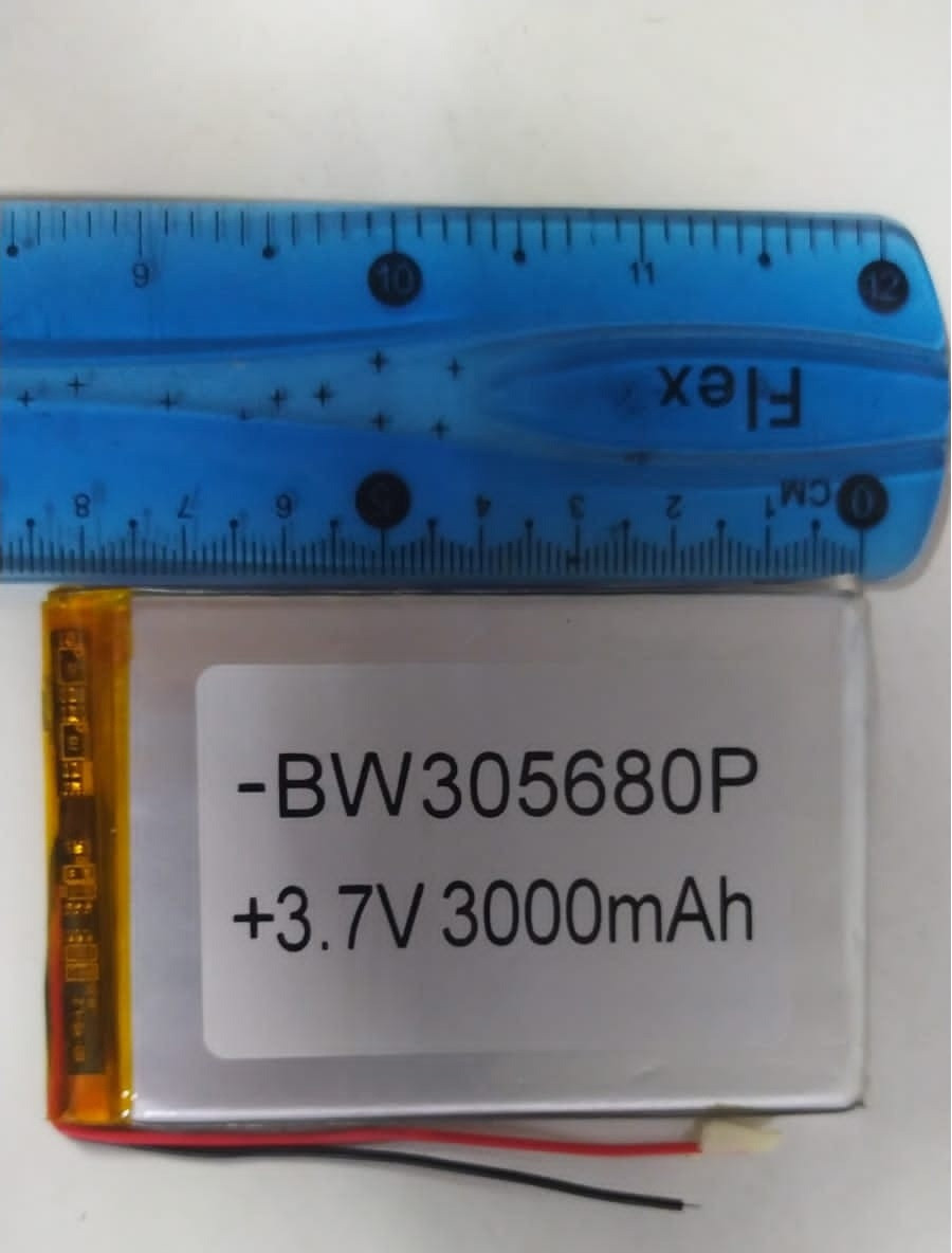 Литий-полимерный аккумулятор BW3056180P (80X56X3mm) 3,7V 3000 mAh - фото 2 - id-p109291558