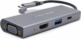 Док-станция ACASIS AC-1UHVP, 4В 1 USB2.0, SATA/IDE, CardReader, 2*USB