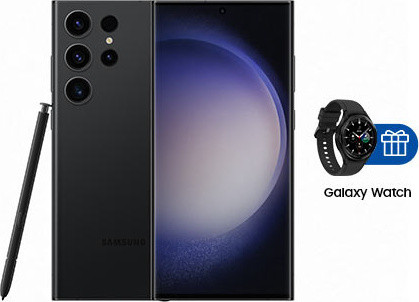 Смартфон Samsung Galaxy S23 Ultra 5G 12/512GB + ПОДАРОК Черный - фото 1 - id-p108733776
