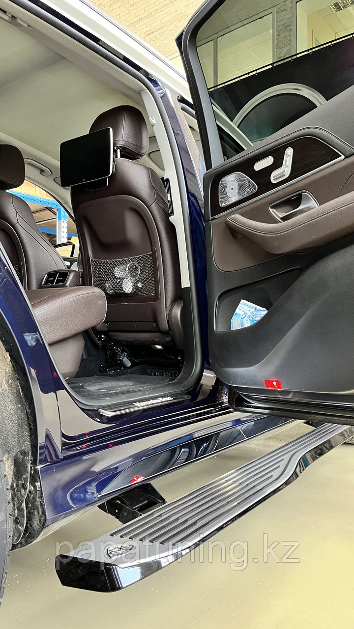 Пороги выдвижные электрические ОЕМ для Mercedes Benz Maybach GLS X167 под оригинал 2019- - фото 4 - id-p109297138