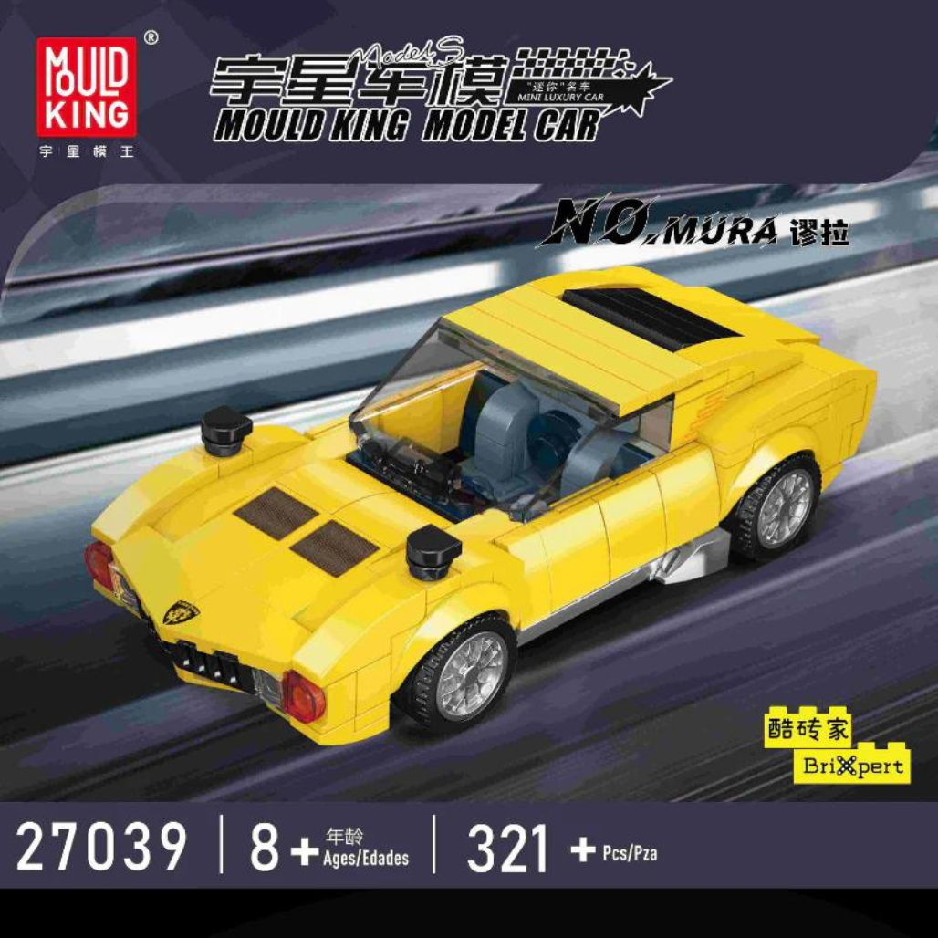 Конструктор Mould King 27039 Lamborghini Miura